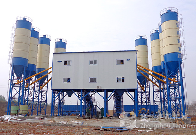 郑州建新机械120混凝土搅拌站设备在四川云南大放异彩